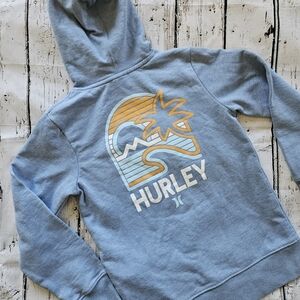 Hurley Blue Graphic Hoodie